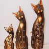 Handcrafted Painted Flat Cat (2)